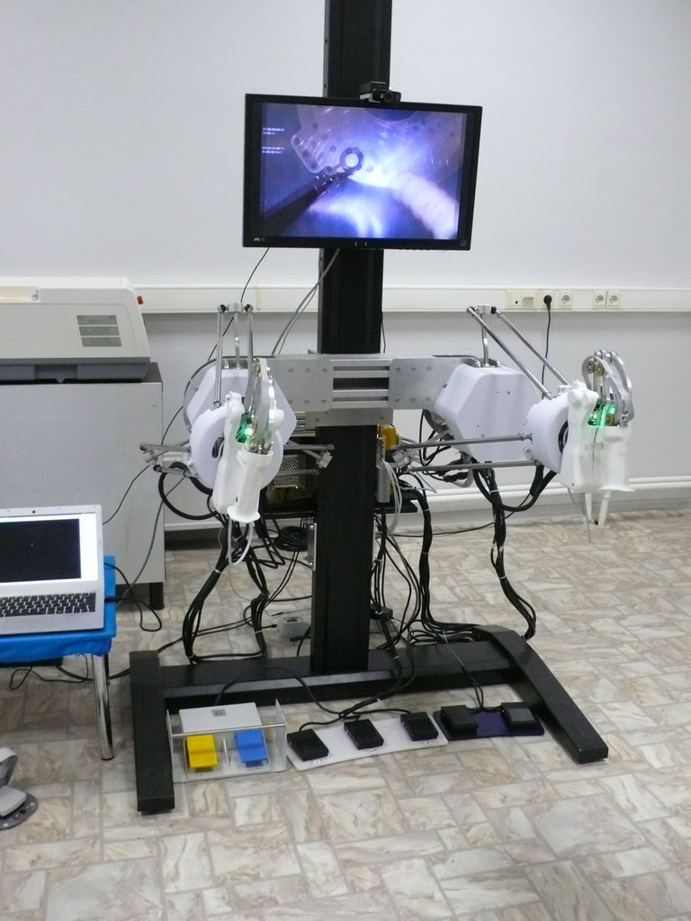 Робот-хирург, разработанный в Институте конструкторско-технологической информатики РАН