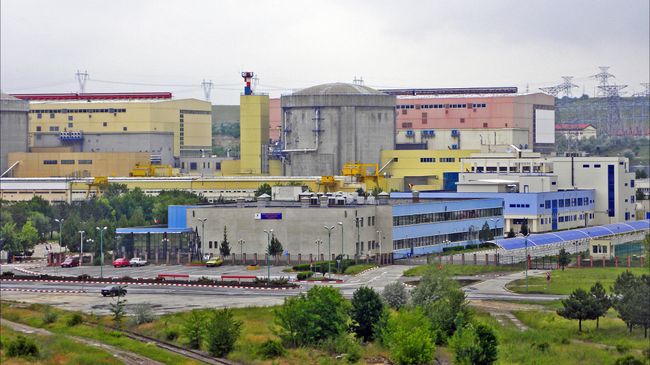 Атомная электростанция в румынском Чернаводэ Атомная электростанция в румынском Чернаводэ