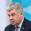 Виктор Бондарев во время брифинга с военными атташе иностранных государств. 29 марта 2018