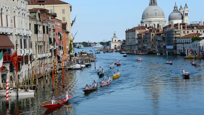 Фестиваль Regata Storica в Венеции Фестиваль Regata Storica в Венеции