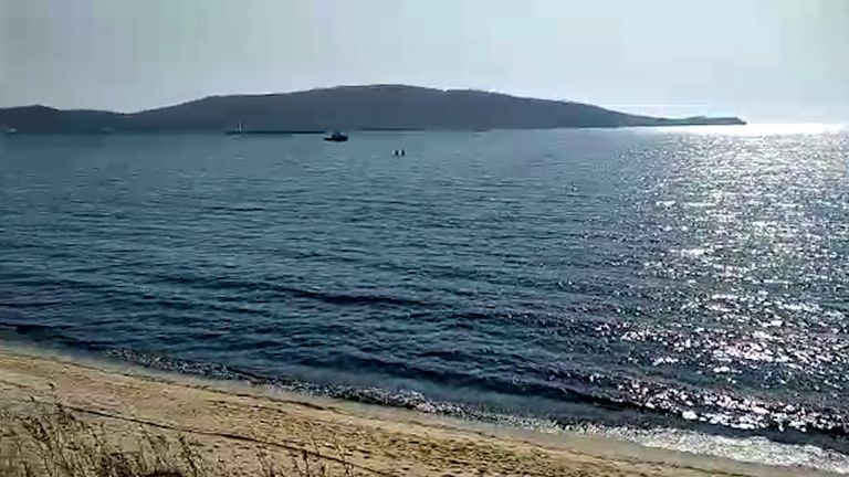 Кадры из Находки, снятые Росприроднадзором Кадры из Находки, снятые Росприроднадзором