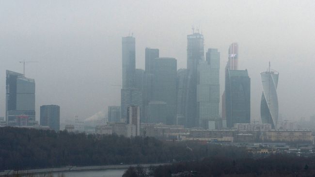 Смог в Москве. Архивное фото Смог в Москве. Архивное фото