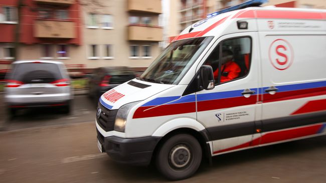 Машина скорой помощи в Польше Машина скорой помощи в Польше