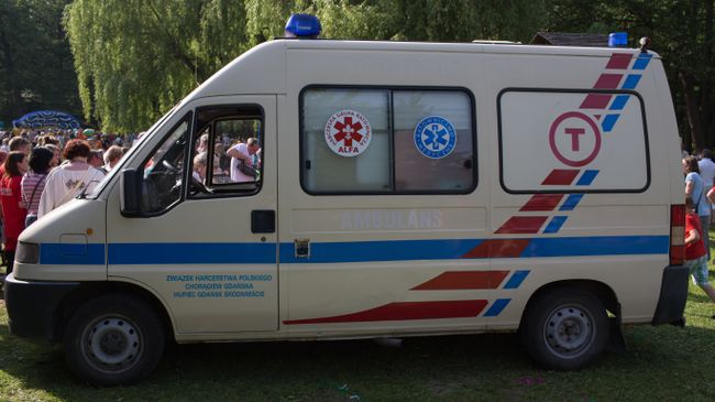 Машина скорой помощи в Польше Машина скорой помощи в Польше