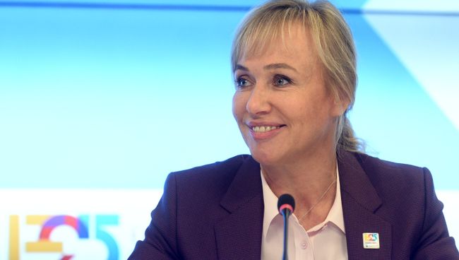 Генеральный директор Заявочного комитета ЭКСПО–2025 Светлана Сагайдак Генеральный директор Заявочного комитета ЭКСПО–2025 Светлана Сагайдак