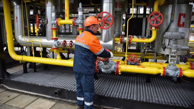 Газопровод на Украине