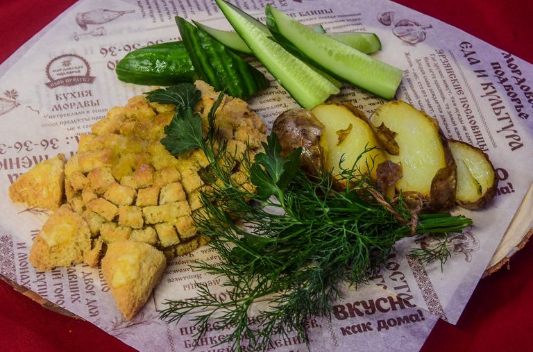 Медвежья лапа - традиционное блюдо мордовской кухни