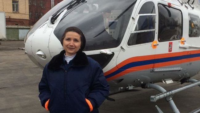 Женщина-пилот в санитарной авиации Екатерина Орешникова Женщина-пилот в санитарной авиации Екатерина Орешникова