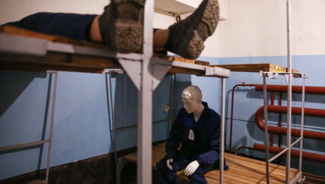Манекены в помещение для укрываемых бомбоубежища Манекены в помещение для укрываемых бомбоубежища