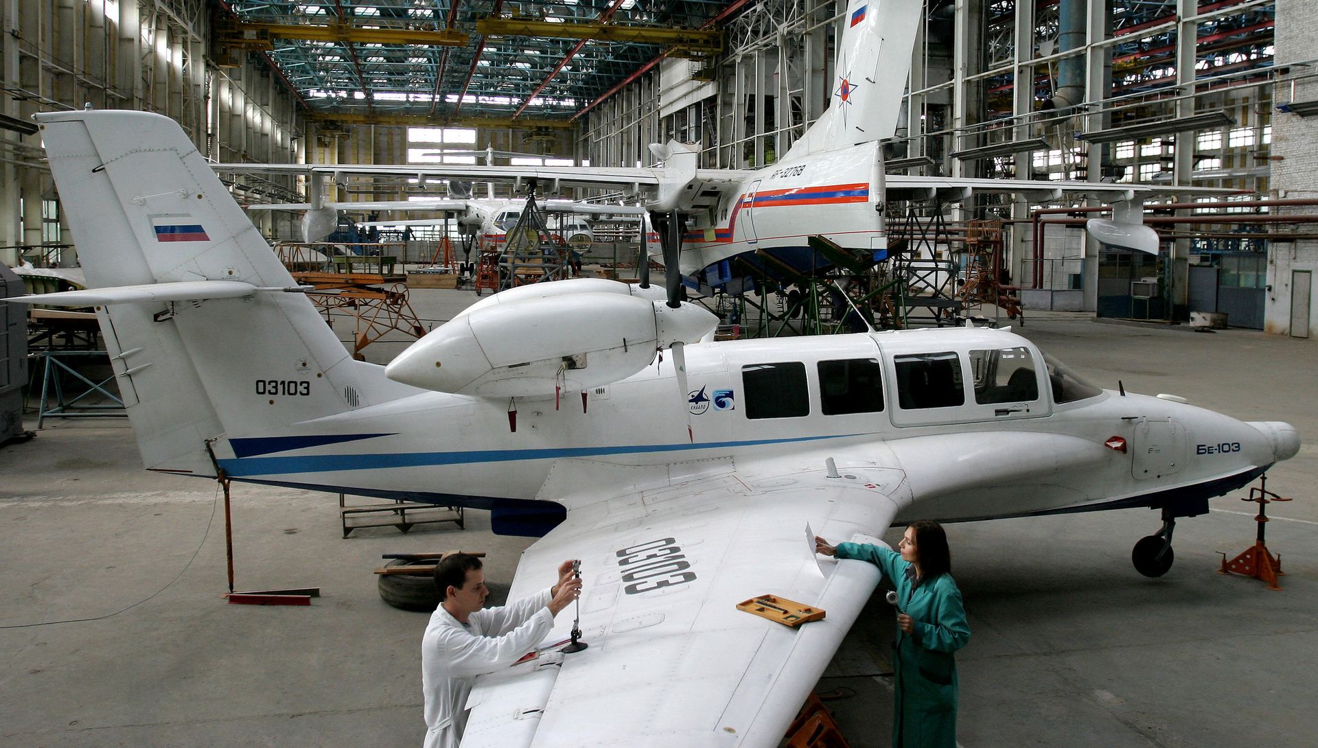 Таганрогский авиационный научно-технический комплекс имени Г.М. Бериева Таганрогский авиационный научно-технический комплекс имени Г.М. Бериева - РИА Новости, 1920, 04.04.2018