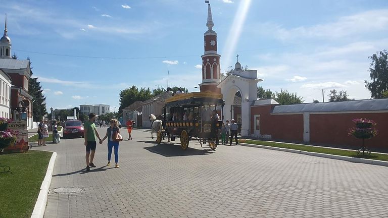Коломенский кремль глазами Амедео Чиджерса из Италии Коломенский кремль глазами Амедео Чиджерса из Италии