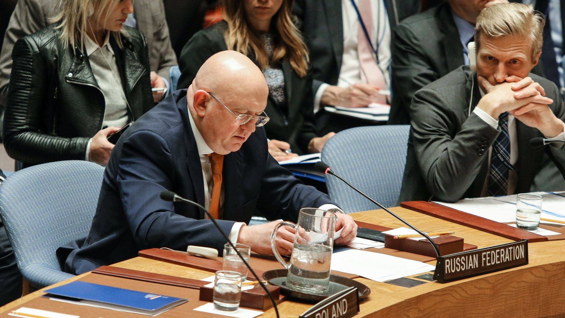 Постоянный представитель РФ при ООН Василий Небензя Постоянный представитель РФ при ООН Василий Небензя - РИА Новости, 1920, 13.01.2024