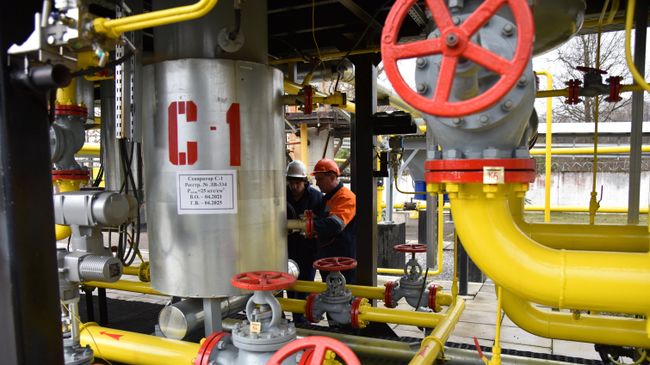 Газодобывающее предприятие на Украине. Архивное фото