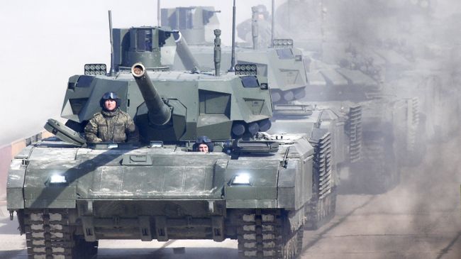Танк Т-14 Армата. Архивное фото Танк Т-14 Армата. Архивное фото