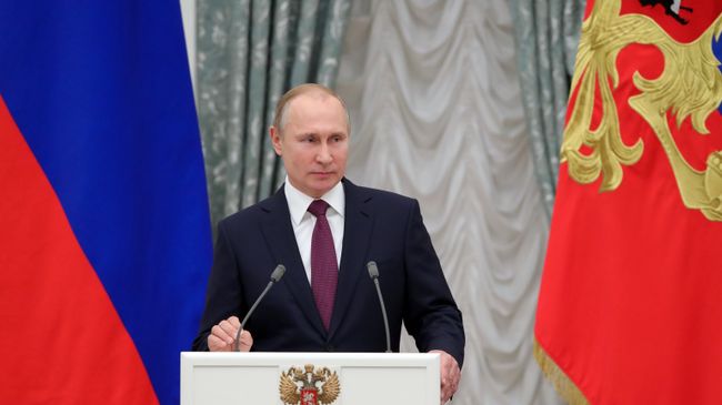Президент РФ Владимир Путин. Архивное фото Президент РФ Владимир Путин. Архивное фото