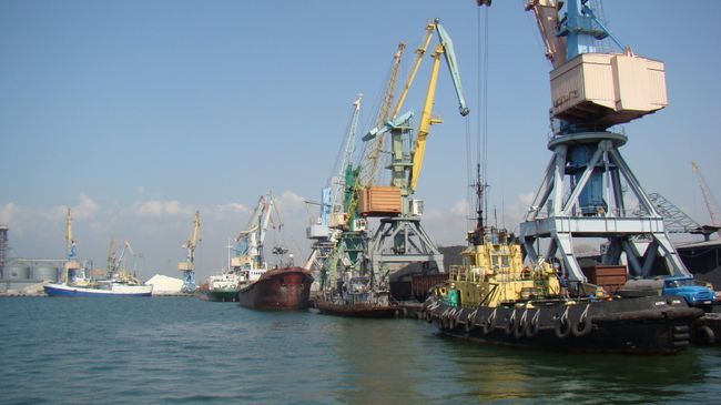 Бердянский морской торговый порт. Архивное фото