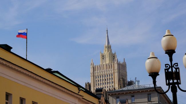 Здание министерства иностранных дел РФ. Архивное фото