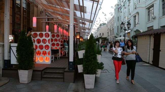 Летние веранды ресторанов и кафе Москвы