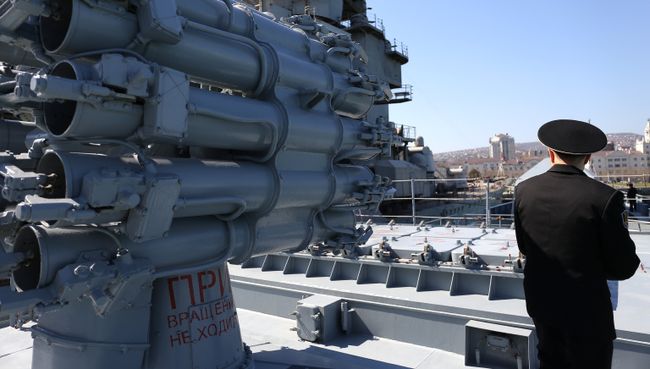 Фрегат Адмирал Григорович ВМС России. Архивное фото Фрегат Адмирал Григорович ВМС России. Архивное фото