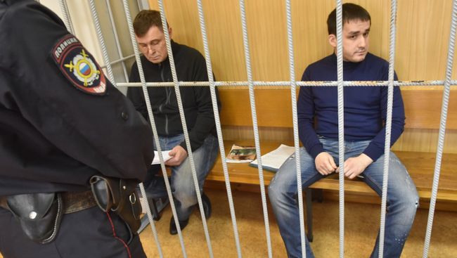 Рассмотрение Тверским судом ходатайств о продлении ареста двум фигурантам дела о контрабанде кокаина. Архивное фото Рассмотрение Тверским судом ходатайств о продлении ареста двум фигурантам дела о контрабанде кокаина. Архивное фото