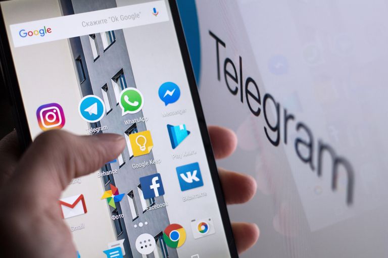 Логотип мессенджера Telegram Логотип мессенджера Telegram
