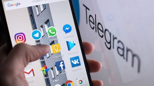 Логотип мессенджера Telegram