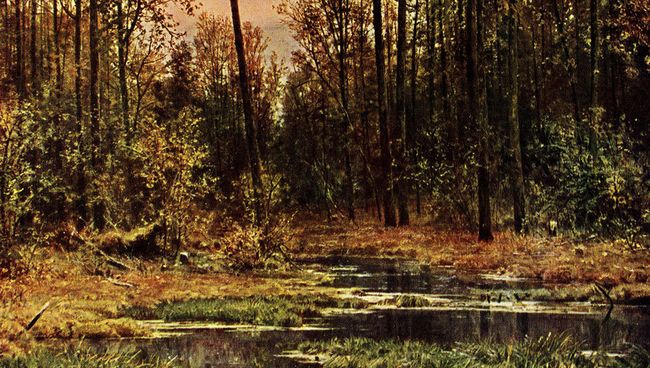 Лес весной. 1884. Серпуховской художественно-исторический музей Лес весной. 1884. Серпуховской художественно-исторический музей