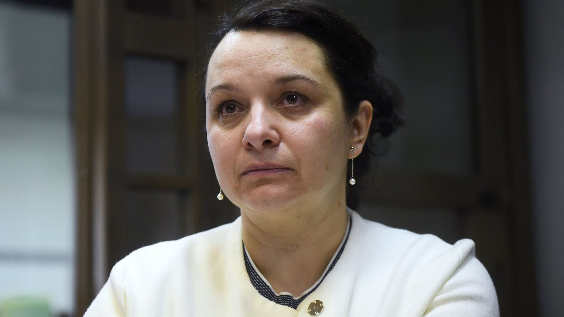 Врач-гематолог Елена Мисюрина в зале Московского городского суда. 16 апреля 2018 Врач-гематолог Елена Мисюрина в зале Московского городского суда. 16 апреля 2018 - РИА Новости, 1920, 16.12.2020