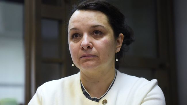 Врач-гематолог Елена Мисюрина в зале Московского городского суда. 16 апреля 2018 Врач-гематолог Елена Мисюрина в зале Московского городского суда. 16 апреля 2018