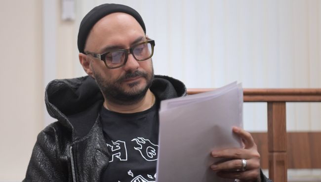 Режиссер Кирилл Серебренников в Басманном суде Москвы. Архивное фото