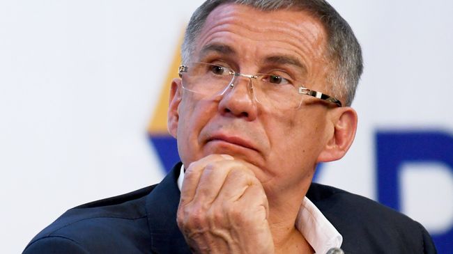 Президент Татарстана Рустам Минниханов Президент Татарстана Рустам Минниханов