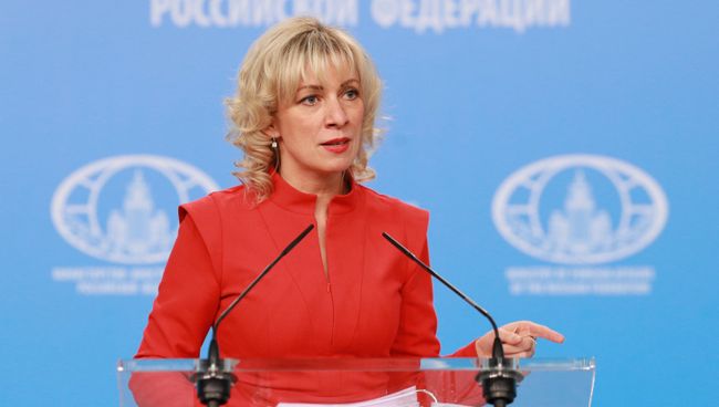 Официальный представитель министерства иностранных дел России Мария Захарова. Архивное фото Официальный представитель министерства иностранных дел России Мария Захарова. Архивное фото