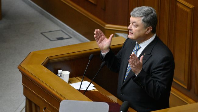 Президент Украины Петр Порошенко. Архивное фото