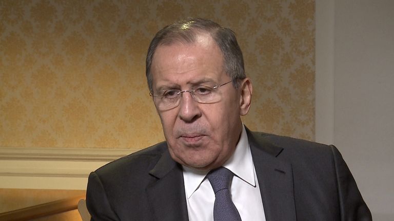 Лавров о причастности Великобритании к инсценировке химатаки в Сирии