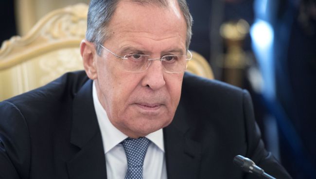 Министр иностранных дел РФ Сергей Лавров во время встречи с министром иностранных дел Австрии Карин Кнайсль Министр иностранных дел РФ Сергей Лавров во время встречи с министром иностранных дел Австрии Карин Кнайсль
