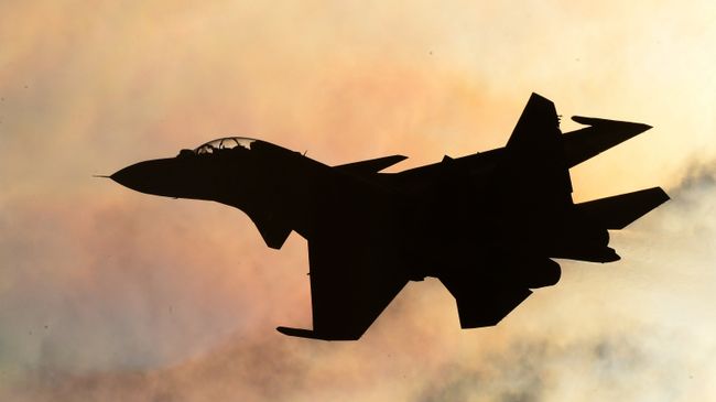 Российский истребитель Су-30СМ. архивное фото Российский истребитель Су-30СМ. архивное фото