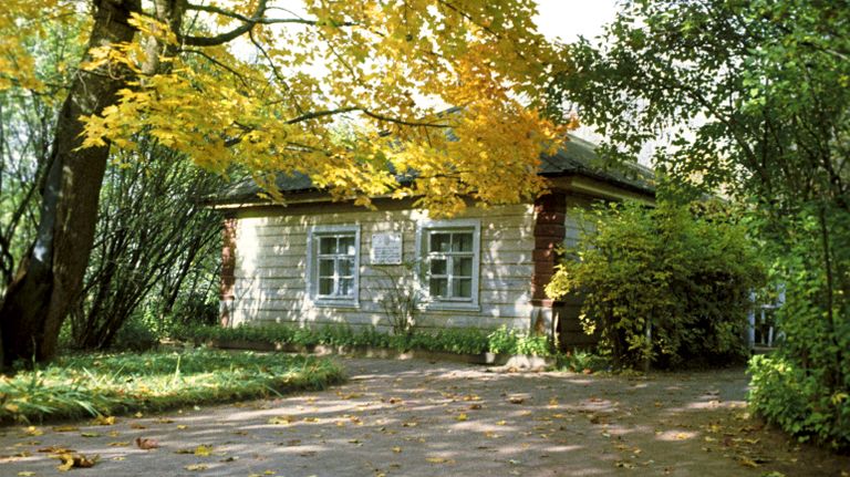 Домик няни А.С. Пушкина - Арины Родионовны. Государственный мемориальный историко-литературный и природно-ландшафтный музей-заповедник А.С. Пушкина Михайловское