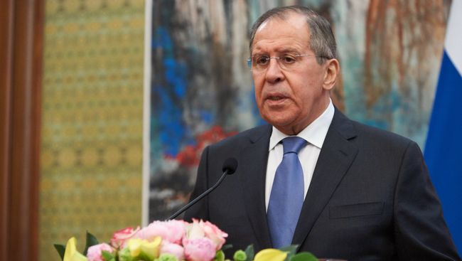 Министр иностранных дел РФ Сергей Лавров. Архивное фото