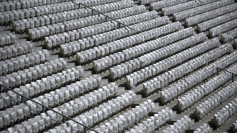 Трибуна стадиона Волгоград Арена Трибуна стадиона Волгоград Арена