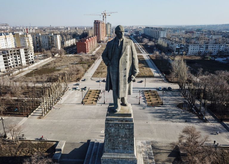 Памятник Ленину на Волго-Донском Канале в Волгограде Памятник Ленину на Волго-Донском Канале в Волгограде