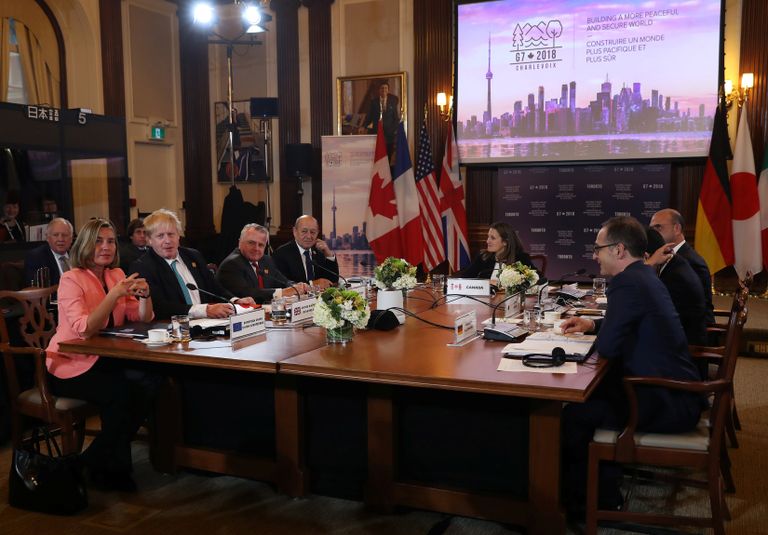 Встреча G7 в Торонто, Канада 