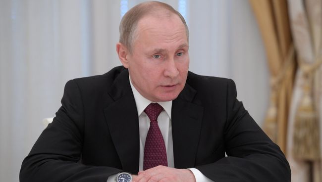 Президент РФ Владимир Путин. Архивное фото