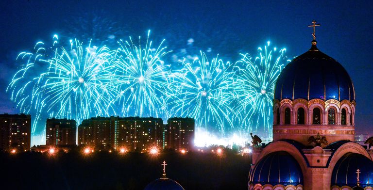 Международный фестиваль фейерверков Ростех. День второй Международный фестиваль фейерверков Ростех. День второй