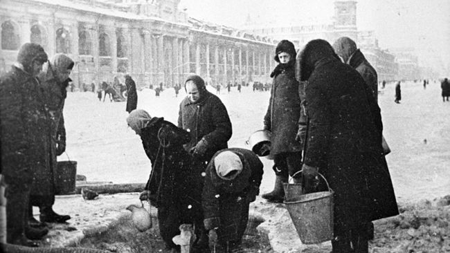 Жители блокадного Ленинграда Жители блокадного Ленинграда