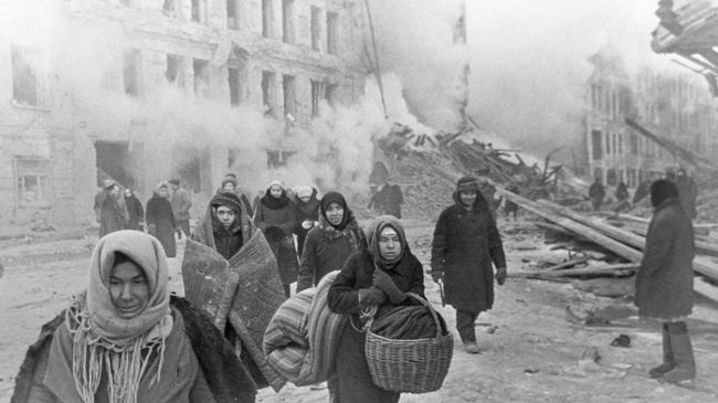 Жители блокадного Ленинграда Жители блокадного Ленинграда