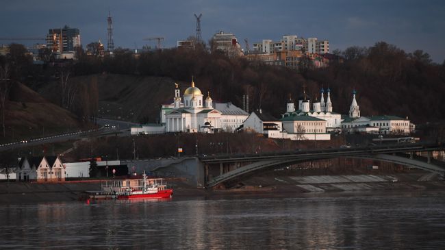 Вид Благовещенский монастырь в Нижнем Новгороде Вид Благовещенский монастырь в Нижнем Новгороде