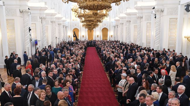 Инаугурация президента России Владимира Путина. 7 мая 2018