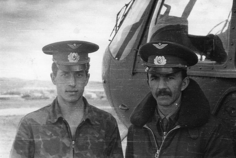 Анатолий Лебедь и Николай Майданов, республика Афганистан