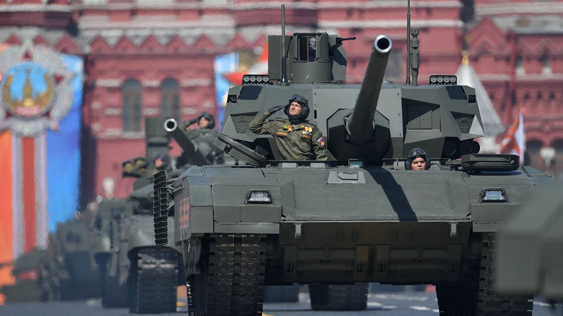 Танк Т-14 Армата на военном параде, посвященном 73-й годовщине Победы в ВОВ Танк Т-14 Армата на военном параде, посвященном 73-й годовщине Победы в ВОВ - РИА Новости, 1920, 16.01.2021