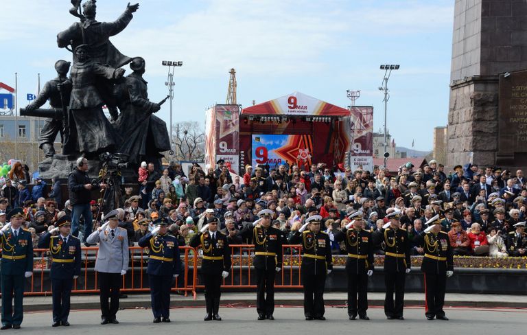 Военнослужащие на военном параде во Владивостоке, посвященном 73-й годовщине Победы в Великой Отечественной войне Военнослужащие на военном параде во Владивостоке, посвященном 73-й годовщине Победы в Великой Отечественной войне